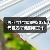 农业农村部部署2026年元旦春节促消费工作(图2) 农业农村部部署2026年元旦春节促消费工作(图2)